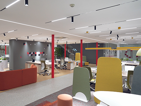 Prinsip tata letak furnitur kantor